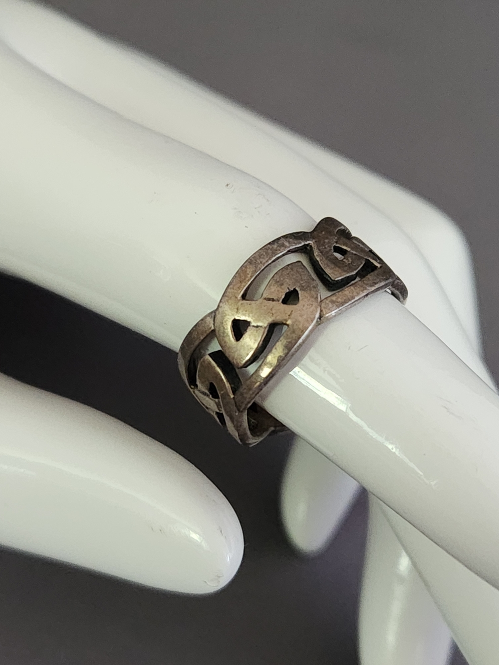 Sterling Celtic Knot Band Ring